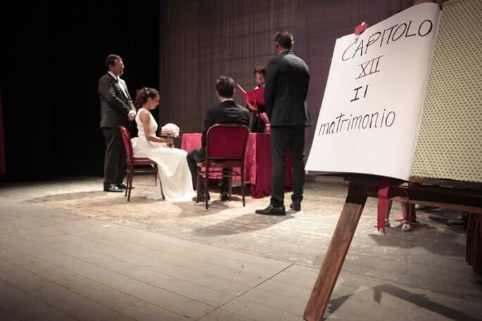 wedding show matrimonio a teatro