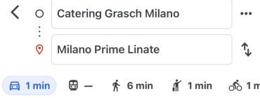 Catering Grasch Linate Prime