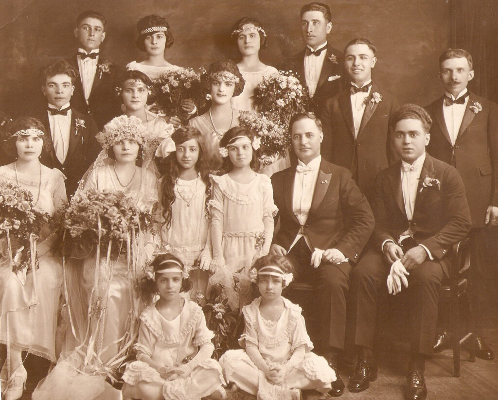 Matrimonio tradizionale italiano 1920