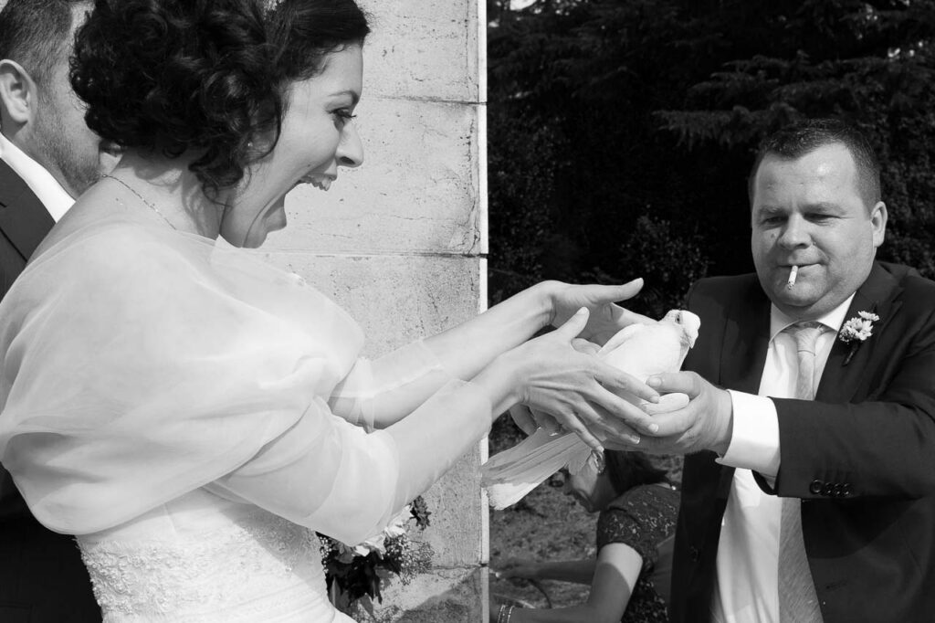 Matrimonio tradizionale italiano La colomba
