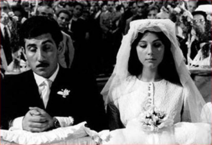 Matrimonio tradizionale italiano dal film